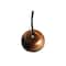 Hello Honey® 16" Charcoal Metal Pendant Light with Fringe